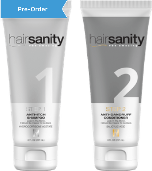 Hair Sanity Anti-Itch Shampoo + Anti-Dandruff Conditioner